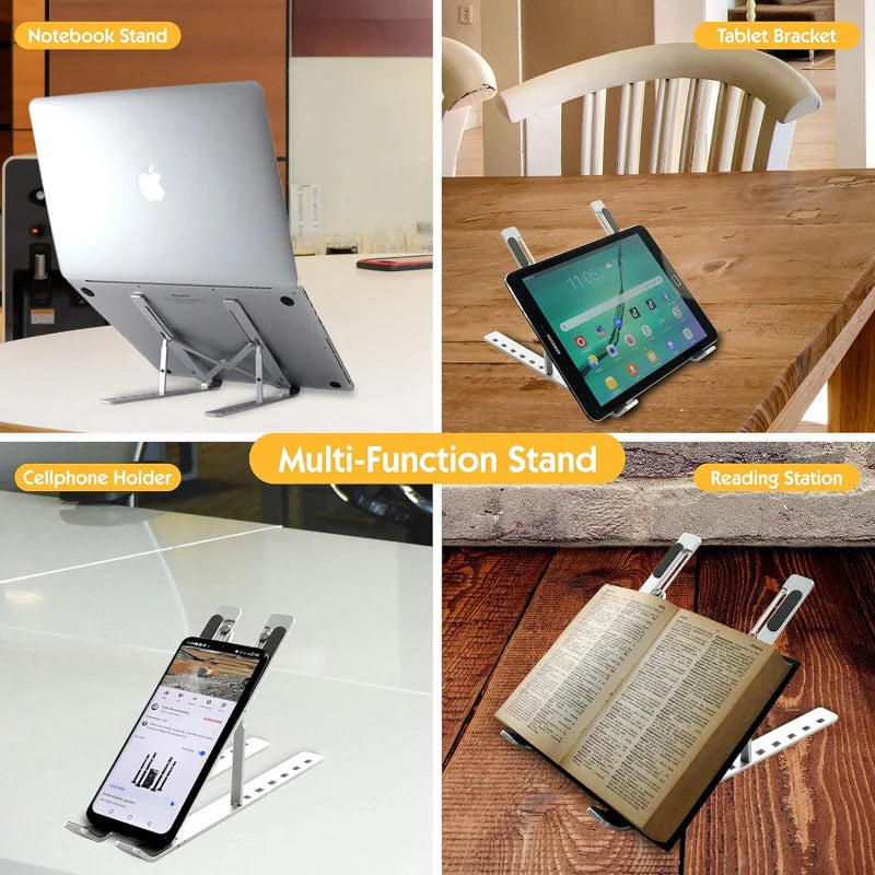 Support PC Portable en Aluminium Pro™ (Pliable)